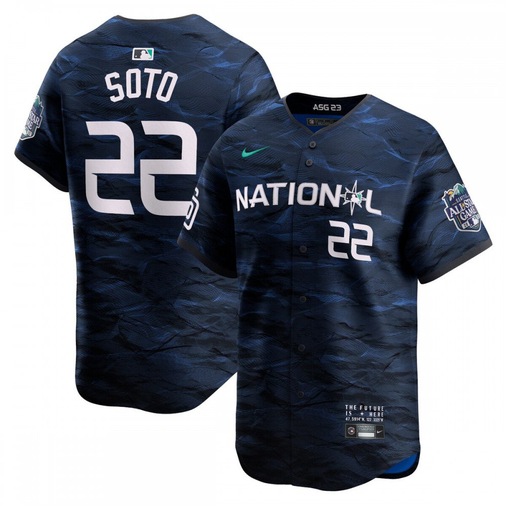 Juan Soto National League 2023 MLB All-Star Game Limited Player Jersey - Royal-Pro Kit Vault | Brand New 26/27 Sports Jerseys